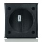 100mm - External Wall Wind Sound Baffle Vent Cover Draft Excluding Air Ventilation For Extractor Fans & Heat Recovery - Black