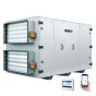 Blauair Horizontal Heat Recovery Air Handling Unit Commercial with Counterflow Core - Electric Heater - Built-In Controls - Right Handed - CFH-3500-HE-S25-R